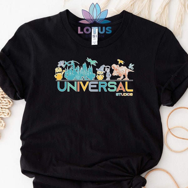 Universal Studios T-shirt, Universal Studio Trip Shirt, Disney Trip Shirt, Retro Universal Characters Shirt, Disney Shirts, Universal Shirt