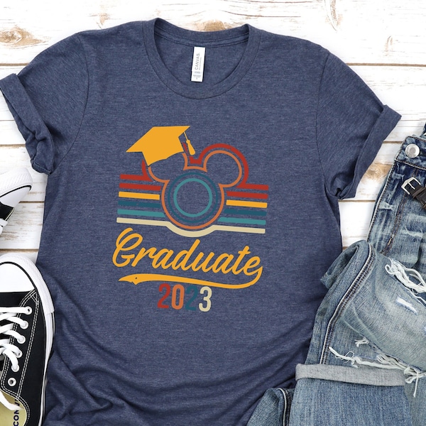 Mickey Graduate T-Shirt, Disney Class of 2023 T-Shirt, Disneyland Grad Trip T-Shirt , Graduation 2023 T-Shirt, Graduation Crew T-Shirt,