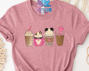 Disney Snacks Coffee T-Shirt, Epcot Shirts, Disney Drink Coffee Shirts, Disney Snacks Shirt, Disney Shirts, Disney Coffee Shirt, Disney Tee