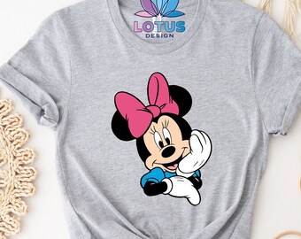 Minnie Mouse Disney Shirt, Disney Minnie Shirt, Disney Shirt, Minnie Girls Shirt , Disneyland Trip Shirt, Disney Shirts For Women, Gift Tee