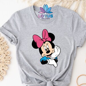 Minnie Mouse Disney Shirt, Disney Minnie Shirt, Disney Shirt, Minnie Girls Shirt , Disneyland Trip Shirt, Disney Shirts For Women, Gift Tee