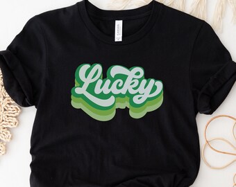 Lucky Shirt, St. Patrick's Day Shirt, Lucky Shamrock Shirt, Shamrock Tee, Drinking Shirt, Patrick's Day Gift, Patrick's Day Family Shirt