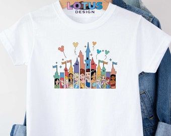 Disney Princess T-Shirt, Disney Vacation T-Shirt, Disney Castle T-Shirt, Princess Gift, Disney Girl Trip, Princess T-Shirt, Princess Castle