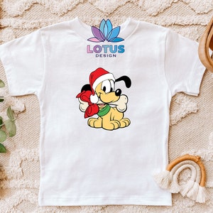 Christmas Pluto T-Shirt,  Disney Christmas Shirt, Pluto Shirt For Boys, Christmas Kids Shirt, Merry Christmas Shirt, Christmas T-Shirt