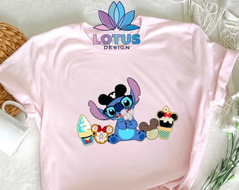 Maschen Snacks Shirt, Disney Snacks T-Shirt, Disneyland Urlaub Shirt, Mickey Head Shirt, Süße Frauen T-Shirt, Mickey Stitch T-Shirt, Snacks T-Shirt
