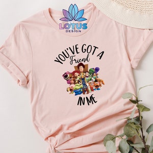 You&#39;ve Got A Friend In Me Shirt, Toy Story Shirt, Disneyworld Family Shirt, Unisex T-Shirts, Disney Trip Shirts, Disney Best Friends Shirt