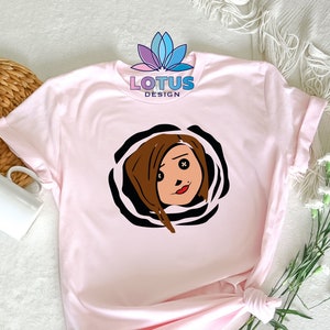 Coraline Shirt, Cute Women Shirt, Horror Film Shirt, Cartoon T-Shirt, Gift For Wife, Movie Shirt, Girls Party Shirt, Scary Movie Tee