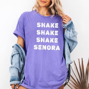 Shake Senora Shirt, Halloween Party Tee, Comfort Colors Tee, Woman Halloween Tee, Halloween Joy Tee, Halloween Apparel, Halloween Vibes Tee image 3