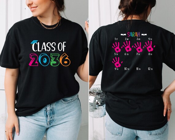 Custom Class Shirt, Future Graduate Tee, Class 2036 Tee, Class 2