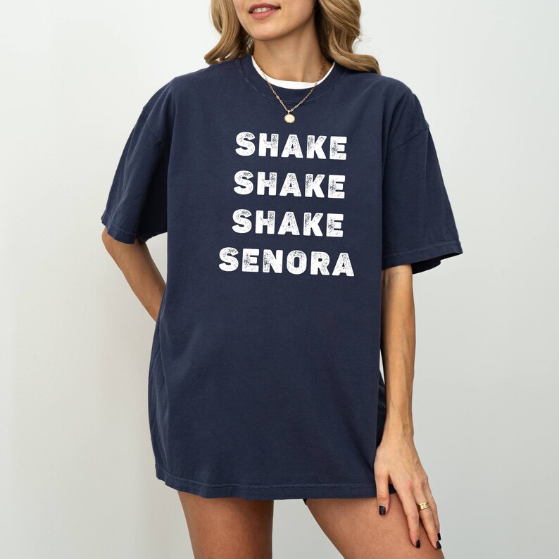 Shake Senora Shirt, Halloween Party Tee, Comfort Colors Tee, Woman Halloween Tee, Halloween Joy Tee, Halloween Apparel, Halloween Vibes Tee image 9