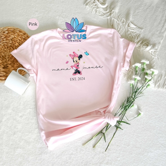 Custom Mouse Shirt, Mama Mouse Shirt, Mimi Mouse Tee, Nana Mouse Tee, Minnie Mouse Tee, Mothers Day Tee, Disney Grandma Tee, Disney Mom Tee
