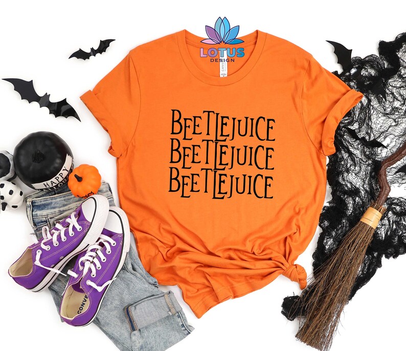 Beetlejuice Tshirt Horror Movie Shirt Beetlejuice Movie Etsy