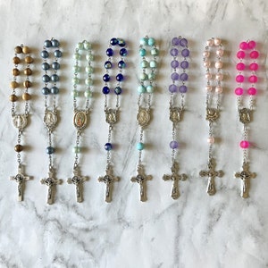 Handmade One Decade Rosaries | Pocket Rosary | Catholic Religious Gift