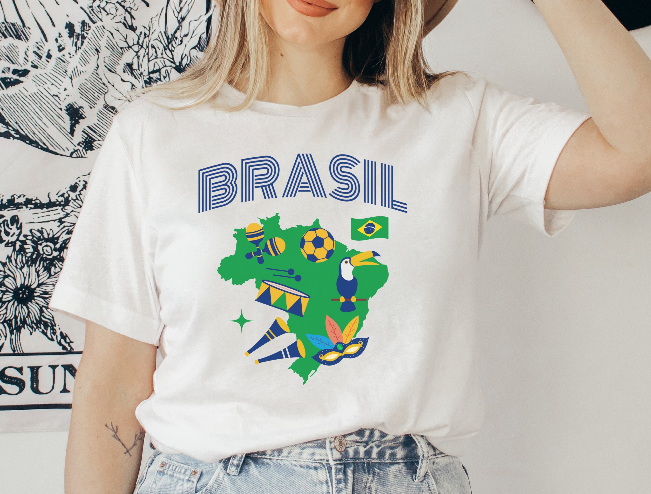 Brazilian T Shirt Etsy