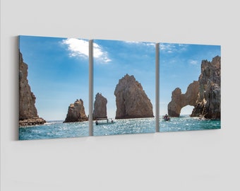The Arch - Cabo San Lucas - Tropical Mexico Photo Print on Canvas or Paper.  Los Cabos El Arco