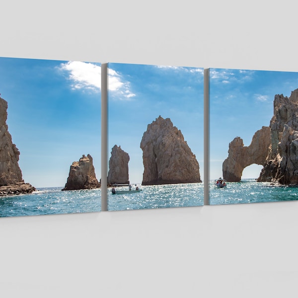 The Arch - Cabo San Lucas - Tropical Mexico Photo Print on Canvas or Paper.  Los Cabos El Arco