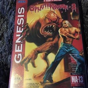 SplatterHouse 3 - USA Version - SEGA Mega Drive GENESIS