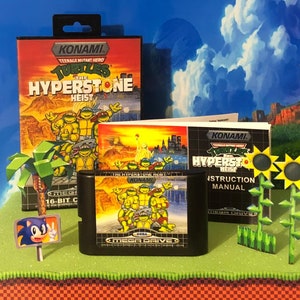 Turtles The HyperStone Heist - PAL Version - SEGA Mega Drive GENESIS