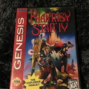 Phantasy Star 4 - USA Version - SEGA Mega Drive GENESIS