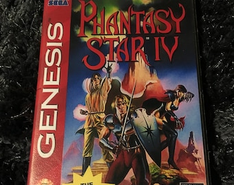 Phantasy Star 4 - USA Version - SEGA Mega Drive GENESIS