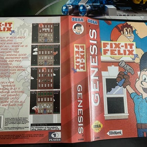 Fix-It Felix - USA Version - SEGA Mega Drive GENESIS
