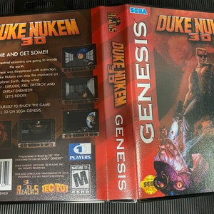 Duke Nuke 3D - USA Version - SEGA Mega Drive GENESIS