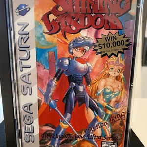 Shining Wisdom - PAL Version - SEGA SATURN - the Cd Inside
