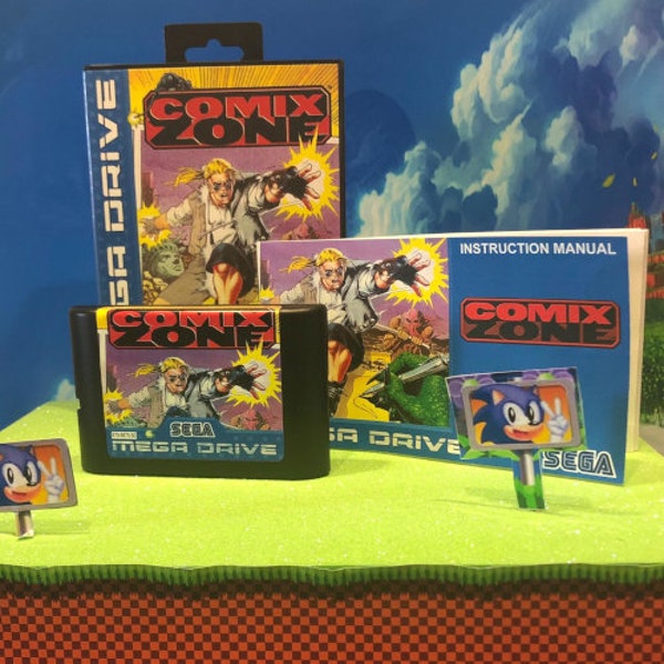 Comix Zone - PAL Version - SEGA Mega Drive GENESIS