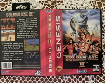 Golden Ax 3 - USA Version - SEGA Mega Drive GENESIS - Etsy