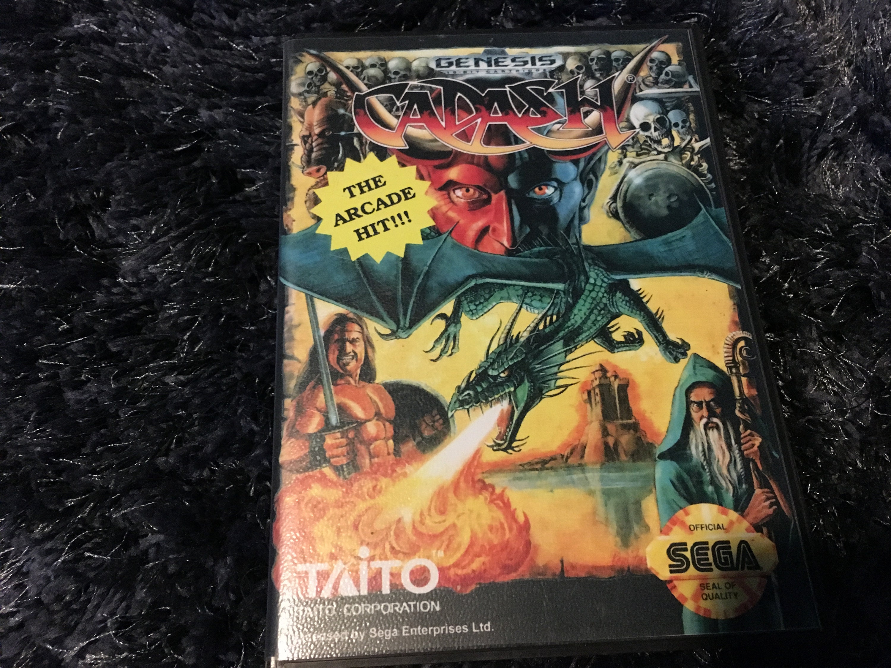 Cadash USA Version SEGA Mega Drive GENESIS