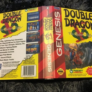 Double Dragon V - USA Version - SEGA Mega Drive GENESIS