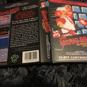 Super Mario Bros. - PAL Version - SEGA Mega Drive GENESIS