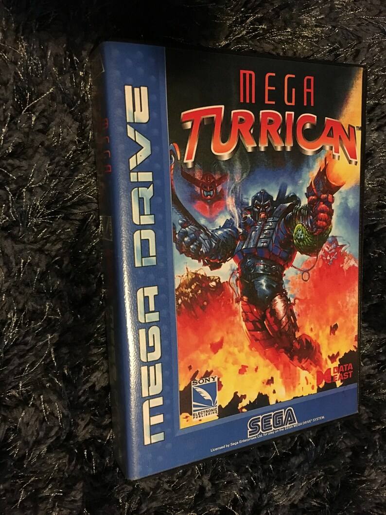 Sega Megadrive - Mega turrican (Reproduction) – Rétronits