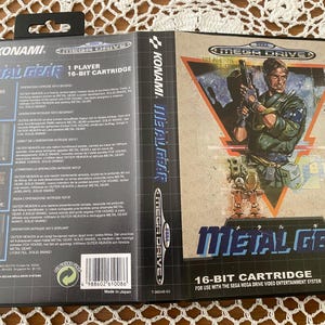 Metal Gear Quality S V1.1 - PAL Version - SEGA Mega Drive GENESIS