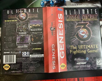 Mortal Kombat 3 Ultimate - USA Version - SEGA Mega Drive GENESIS