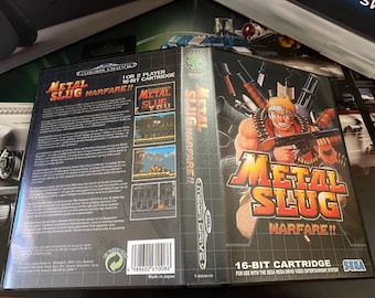 Metal Slug WarFare! - PAL Version - SEGA Mega Drive GENESIS