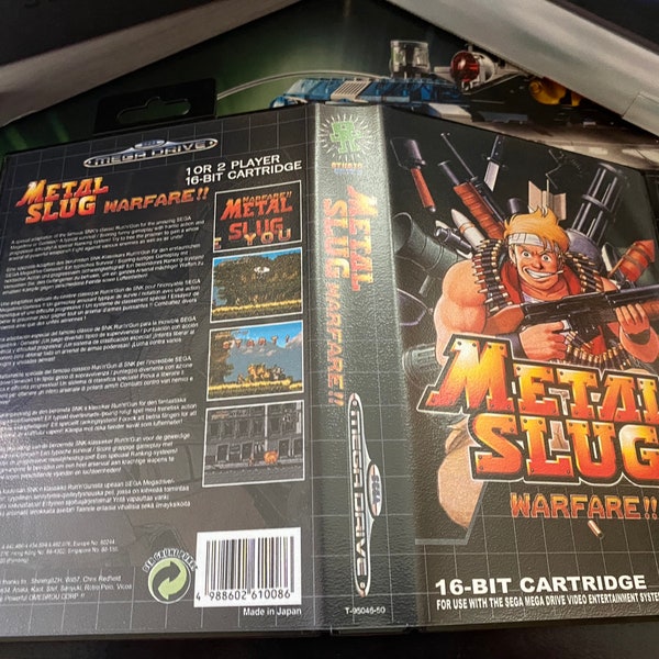 Metal Slug Warfare! - PAL Version - SEGA Mega Drive GENESIS