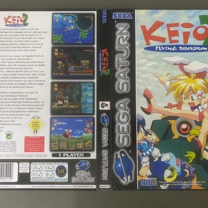 Keio 2 - Versão PAL - SEGA SATURN - o CD dentro está vazio sem jogo