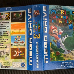Super Mario Bros. 3 - PAL Version - SEGA Mega Drive GENESIS