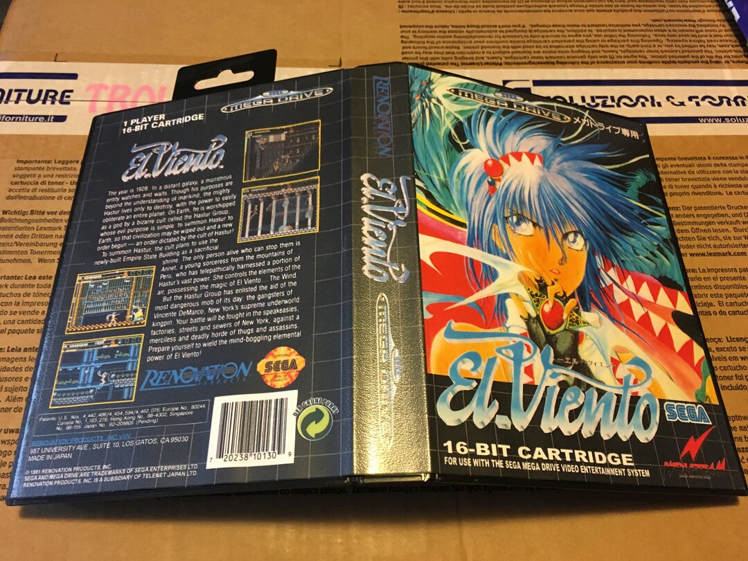 El Viento Collector's Edition Per Mega Drive/Genesis - Nuovo Sigillato - Retro-bit