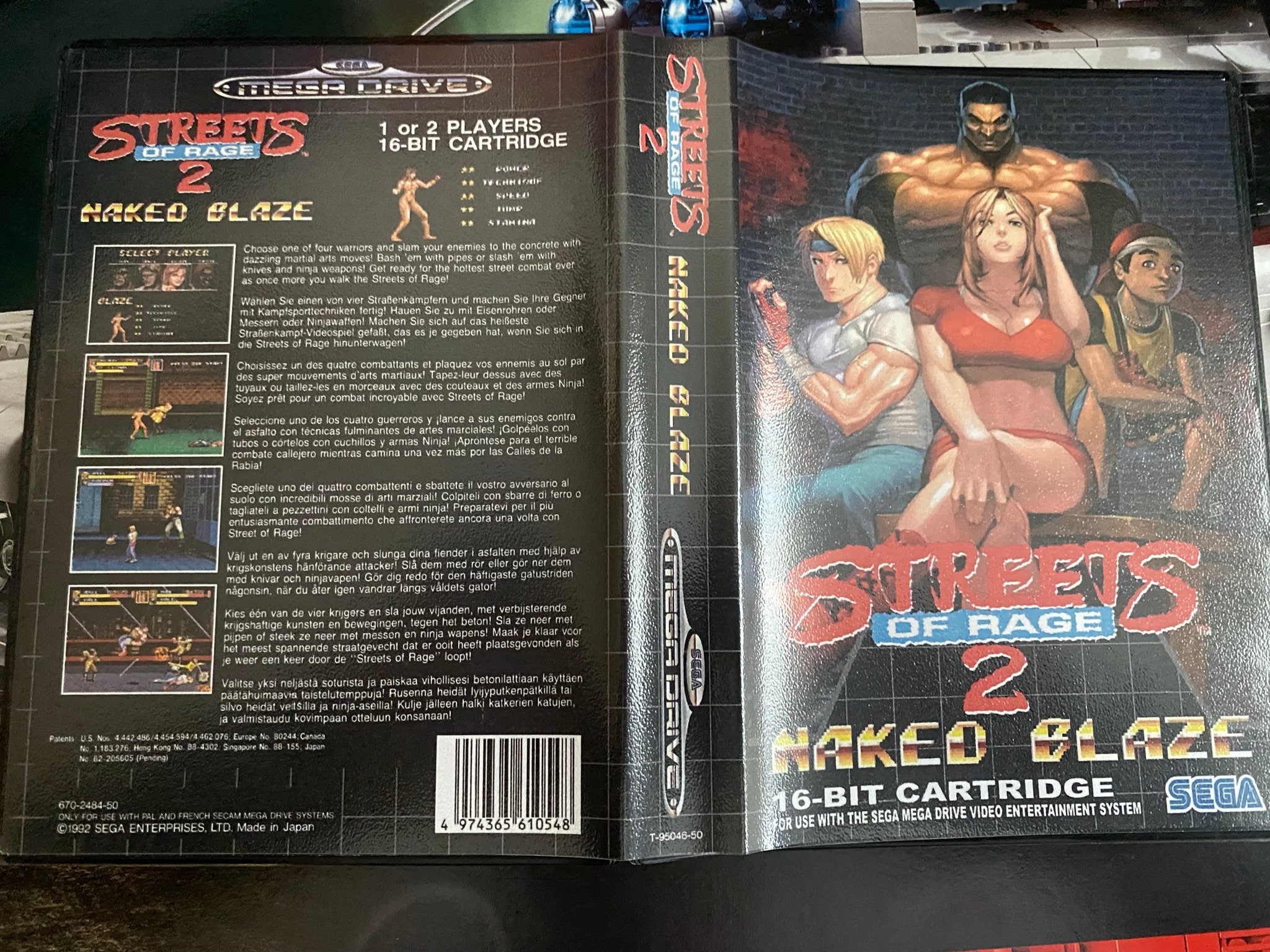 Streets of Rage 2: Mortal Kombat CX [Streets of Rage 2] [Mods]