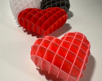 Smüsh Fidget Toy - Heart - 80x80mm