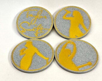 Taylor Swift Coasters - Solid