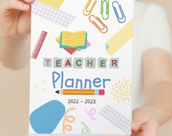 2022 - 2023 Teacher planner and organiser / Academic planner and organiser / Primary School