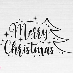 Merry Christmas SVG, Christmas Svg, Christmas Shirt Svg, Christmas Sign Svg, Winter Svg, Merry Christmas Cut Files, Cricut, Png, Svg