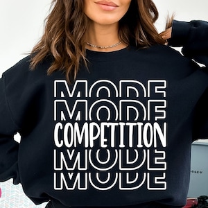Mode compétition SVG, Cheer Shirt SVG, Pom-pom girl SVG, Competition Vibes SVG, Cheer Mom SVG, Competition Mode Cut Files, Cricut, Png, SVG