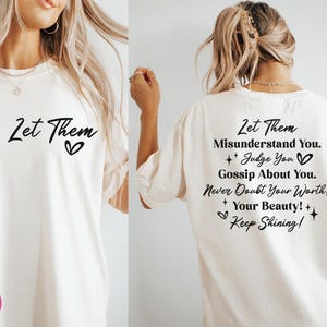 Let Them SVG, Keep Shining SVG, Motivierendes SVG, Inspirierendes SVG, Selbstliebe SVG, Selbstwert SVG, Let Them Cut Dateien, Cricut, Png, Svg