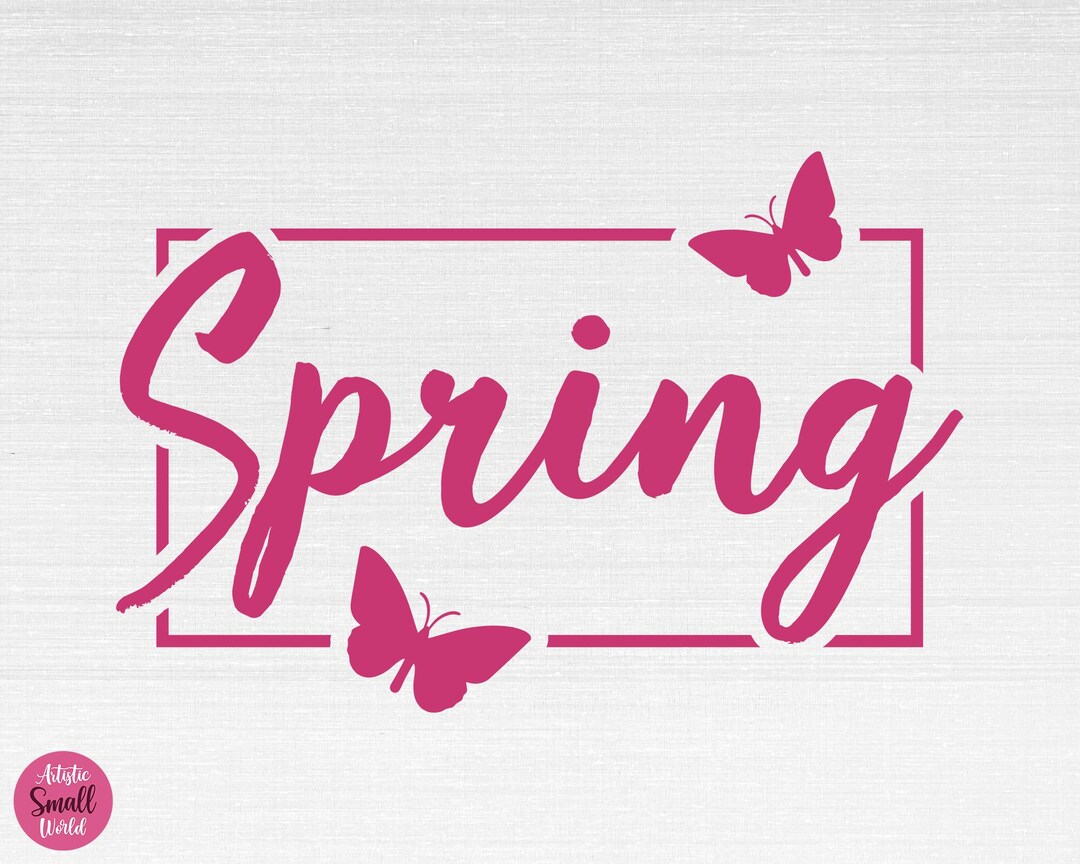 First Day Spring Svg Spring SVG, Welcome Spring Svg, Hello Spring Svg, Easter Svg, Spring ...