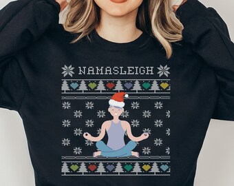 Yoga Ugly Sweater - Etsy