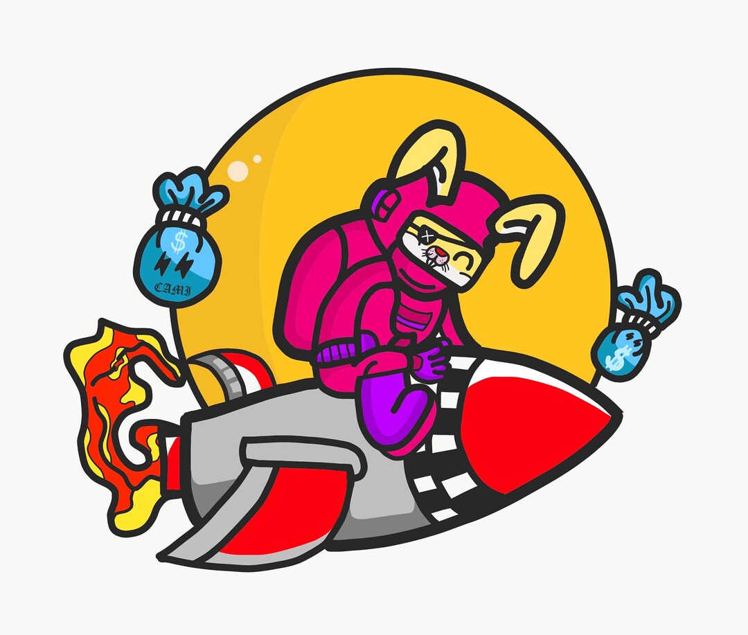 Space Jam Rabbit Etsy